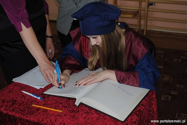 Pożegnanie absolwentów