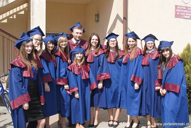 Pożegnanie absolwentów
