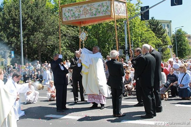 Boże Ciało na Jezioranach