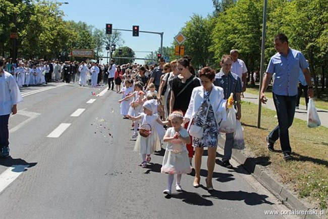 Boże Ciało na Jezioranach