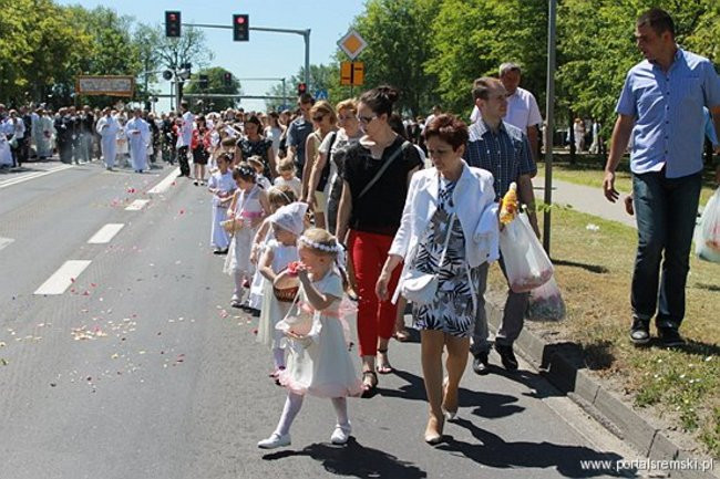 Boże Ciało na Jezioranach