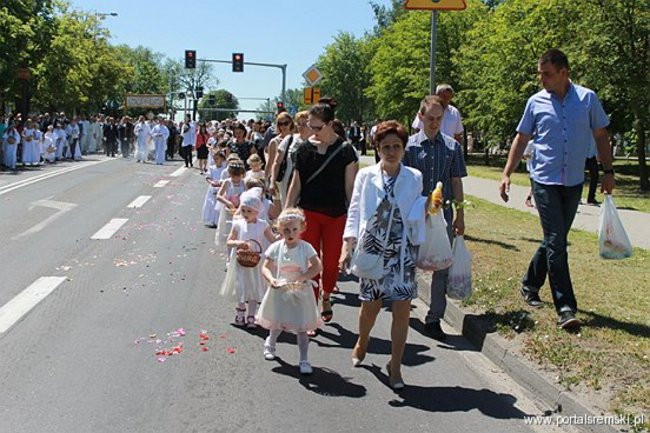 Boże Ciało na Jezioranach