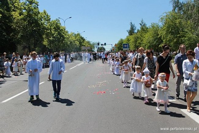 Boże Ciało na Jezioranach