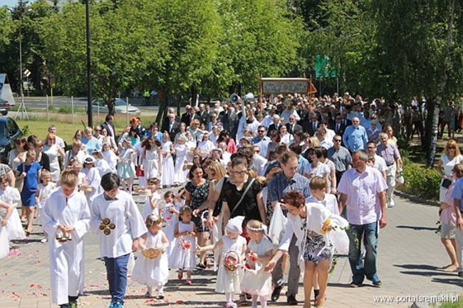 Boże Ciało na Jezioranach