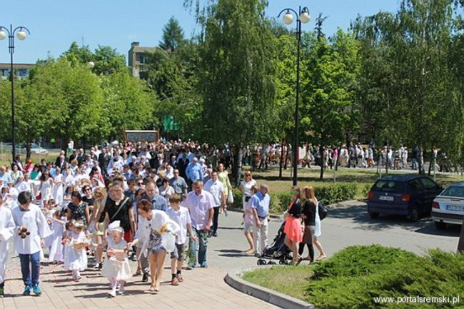 Boże Ciało na Jezioranach