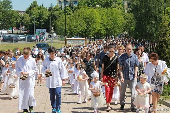 Boże Ciało na Jezioranach