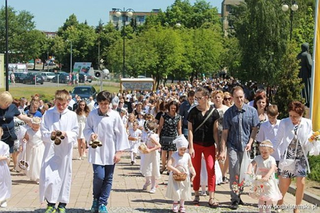 Boże Ciało na Jezioranach