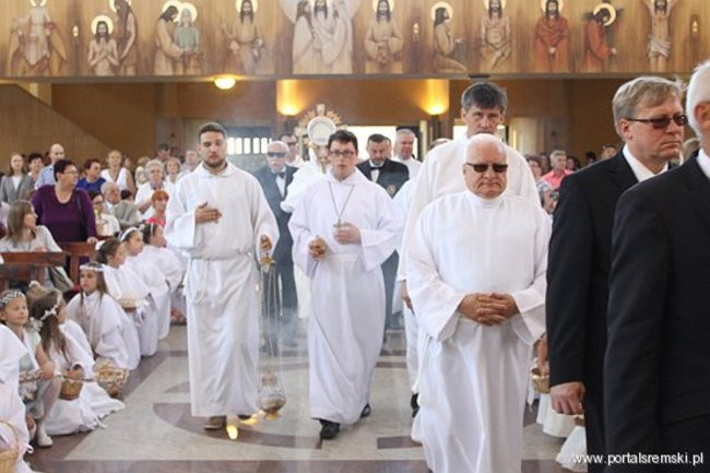 Boże Ciało na Jezioranach