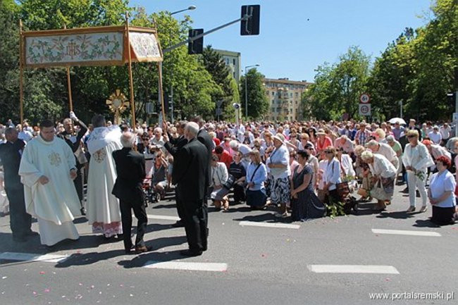 Boże Ciało na Jezioranach