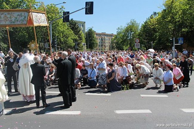 Boże Ciało na Jezioranach