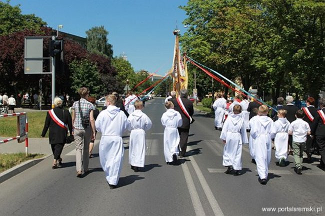 Boże Ciało na Jezioranach