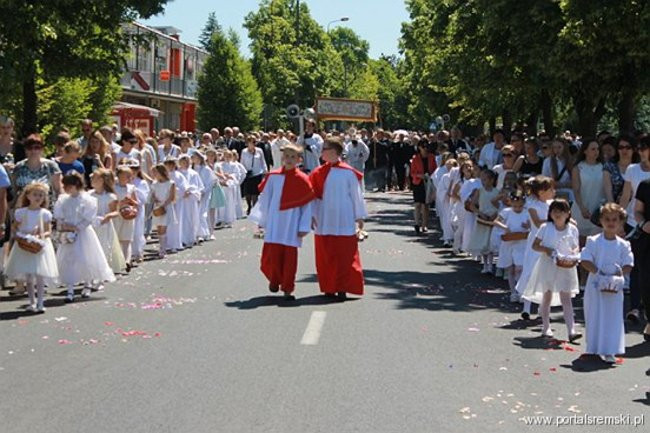 Boże Ciało na Jezioranach