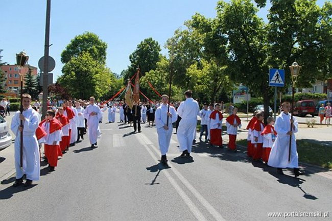 Boże Ciało na Jezioranach