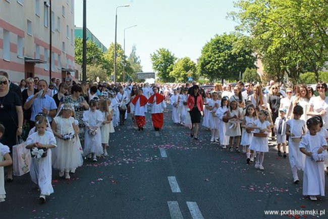 Boże Ciało na Jezioranach