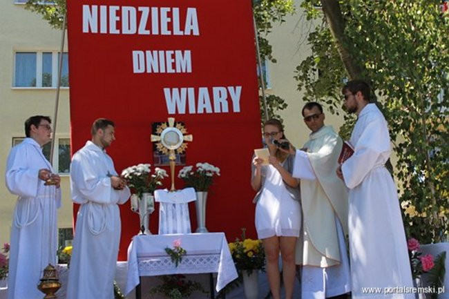 Boże Ciało na Jezioranach