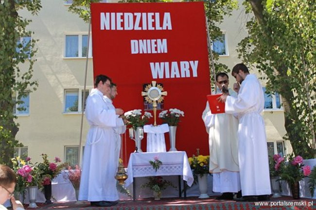 Boże Ciało na Jezioranach