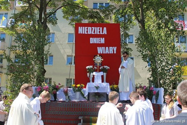 Boże Ciało na Jezioranach