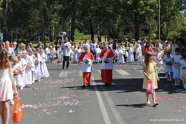 Boże Ciało na Jezioranach