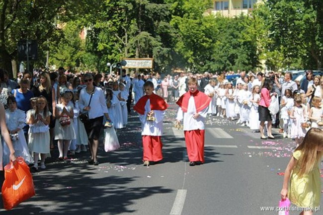 Boże Ciało na Jezioranach