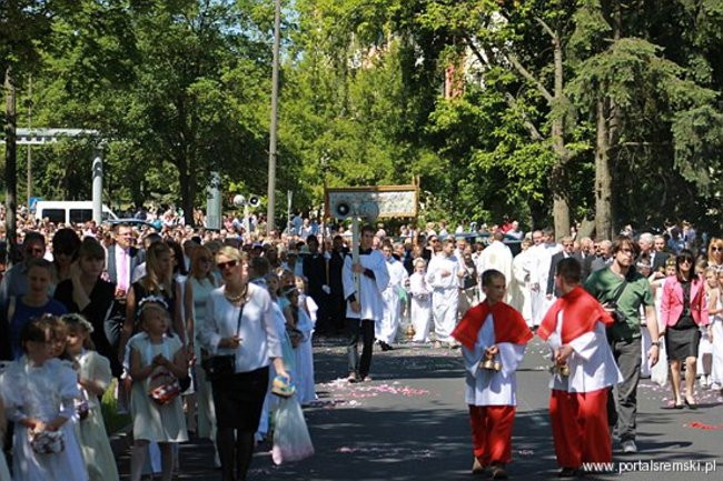 Boże Ciało na Jezioranach