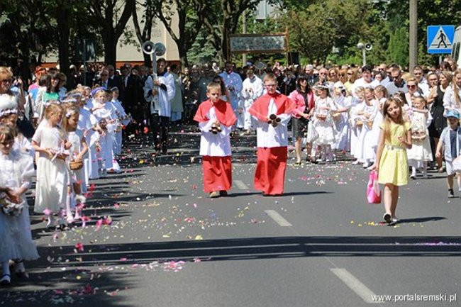 Boże Ciało na Jezioranach
