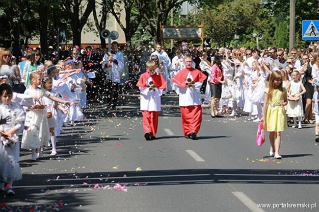 Boże Ciało na Jezioranach