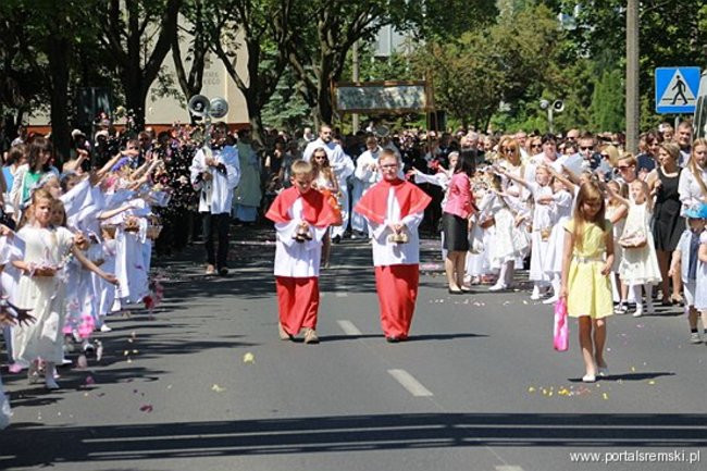Boże Ciało na Jezioranach