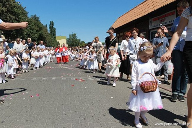 Boże Ciało na Jezioranach
