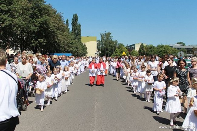 Boże Ciało na Jezioranach