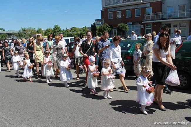 Boże Ciało na Jezioranach