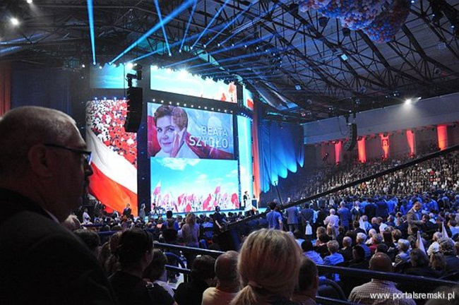 Śremianie na konwencji PiS