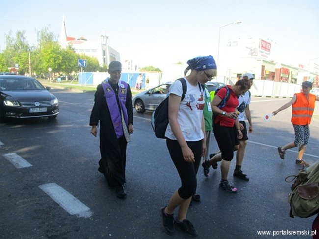 Pielgrzymi w Śremie