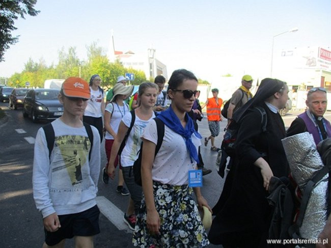 Pielgrzymi w Śremie