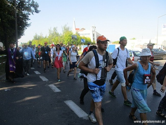 Pielgrzymi w Śremie