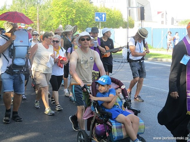 Pielgrzymi w Śremie