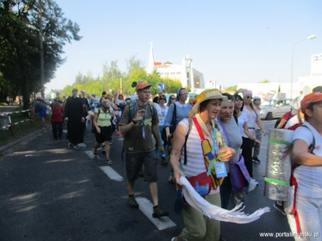 Pielgrzymi w Śremie