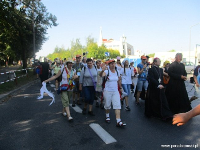 Pielgrzymi w Śremie