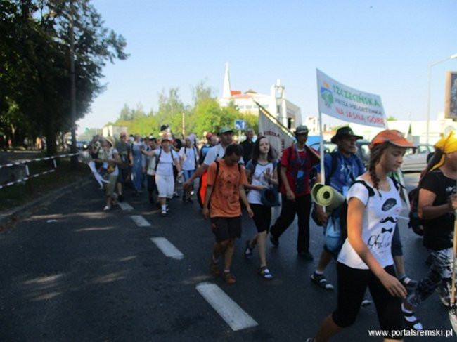 Pielgrzymi w Śremie