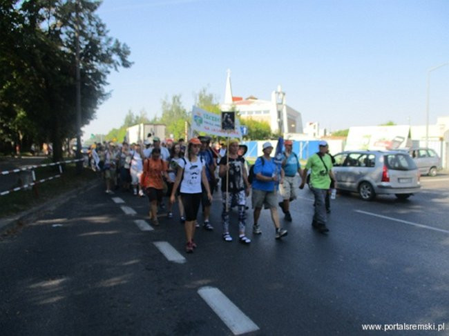 Pielgrzymi w Śremie