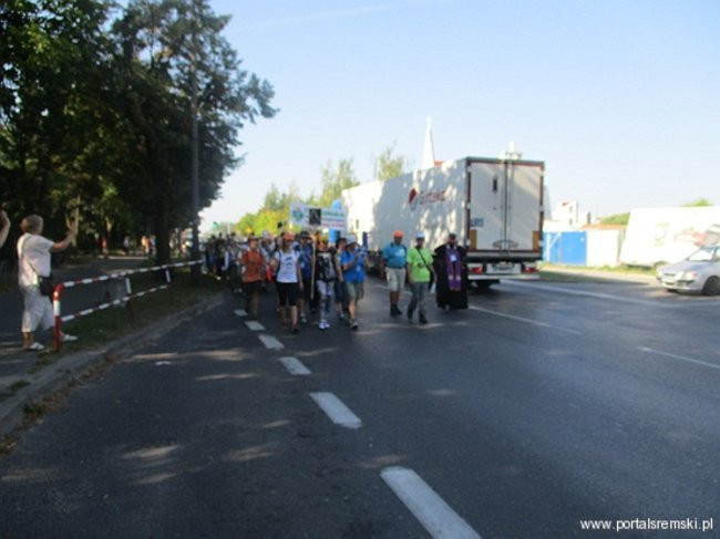 Pielgrzymi w Śremie