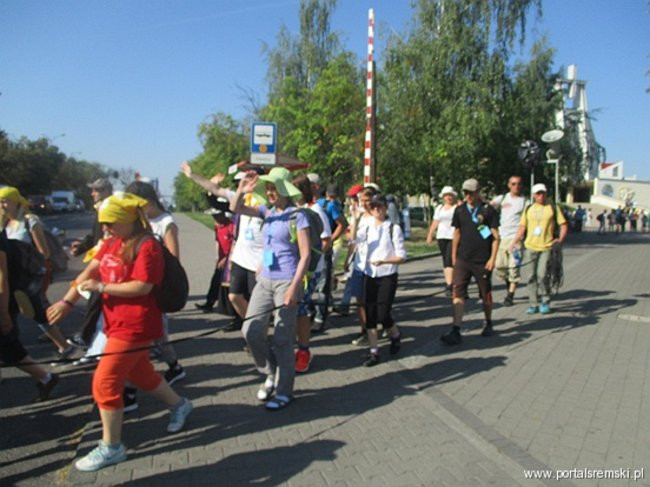 Pielgrzymi w Śremie