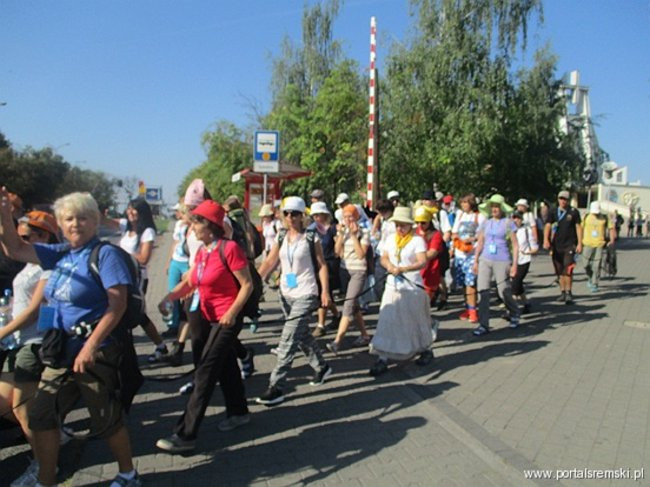 Pielgrzymi w Śremie