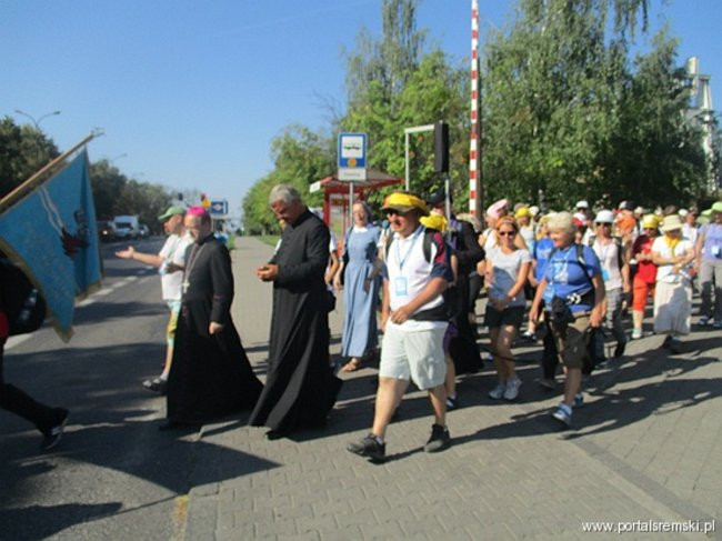 Pielgrzymi w Śremie