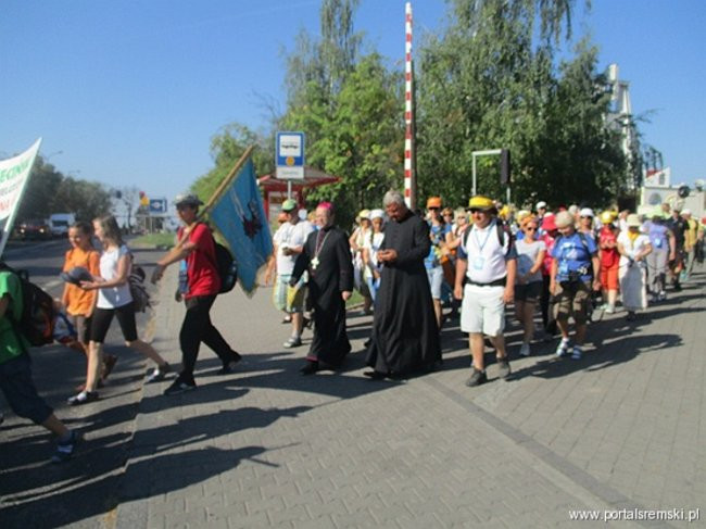 Pielgrzymi w Śremie