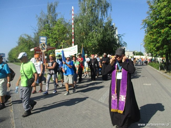 Pielgrzymi w Śremie