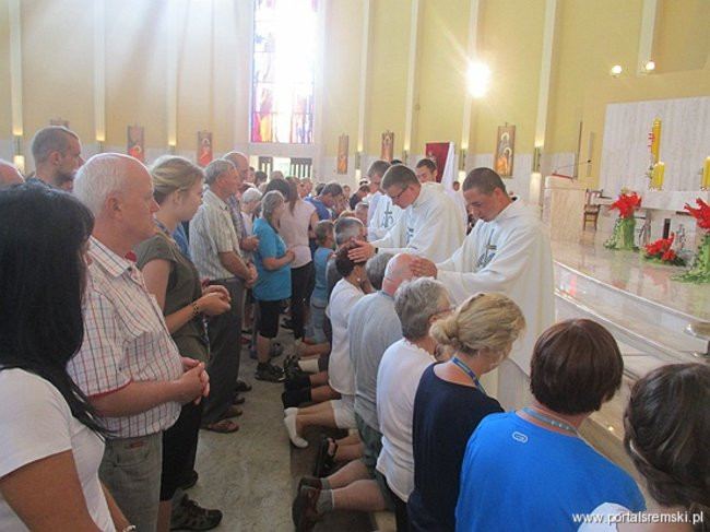 Pielgrzymi w Śremie