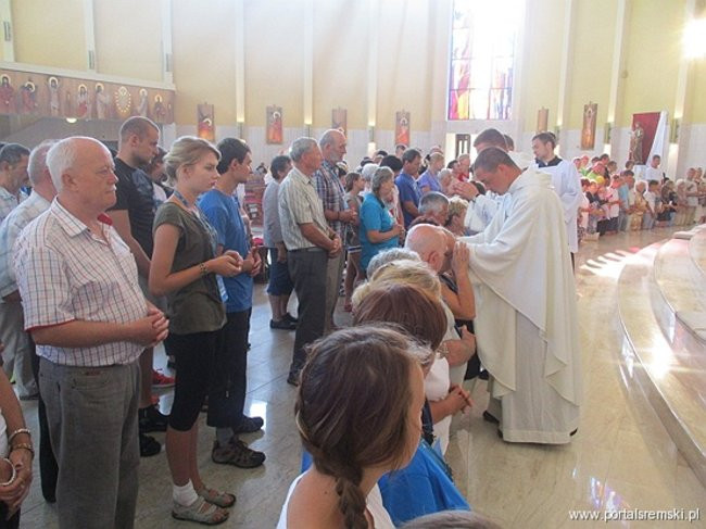 Pielgrzymi w Śremie