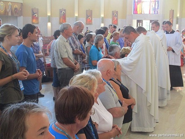 Pielgrzymi w Śremie