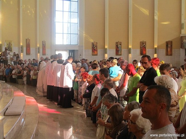 Pielgrzymi w Śremie