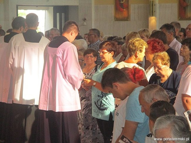 Pielgrzymi w Śremie